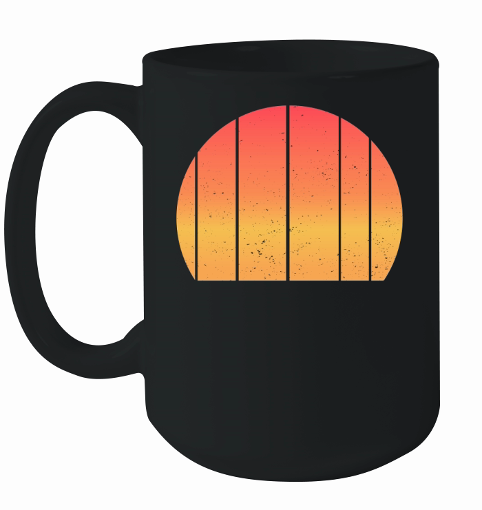 Vintage Retro Sunset (12) Ceramic Mug