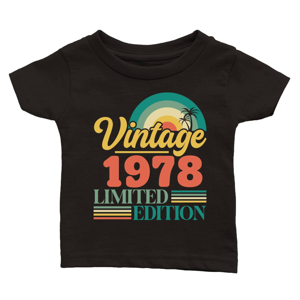 Vintage 1978 limited edition Classic Baby Crewneck T-shirt