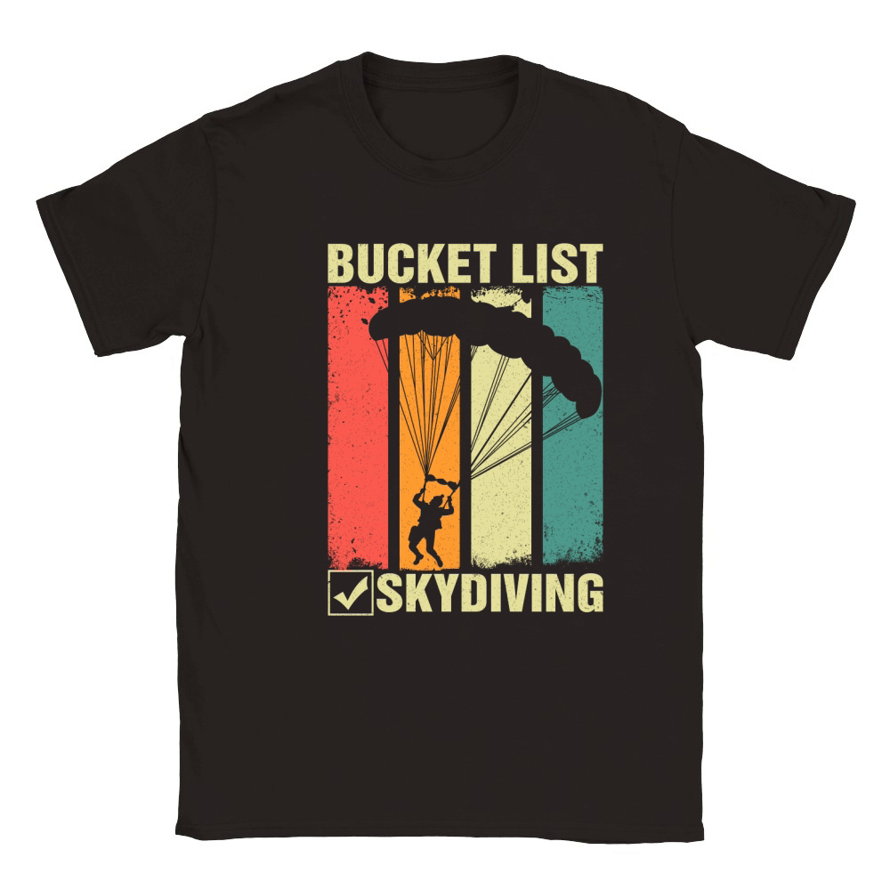 Bucket list skydiving 09 Classic Kids Crewneck T-shirt
