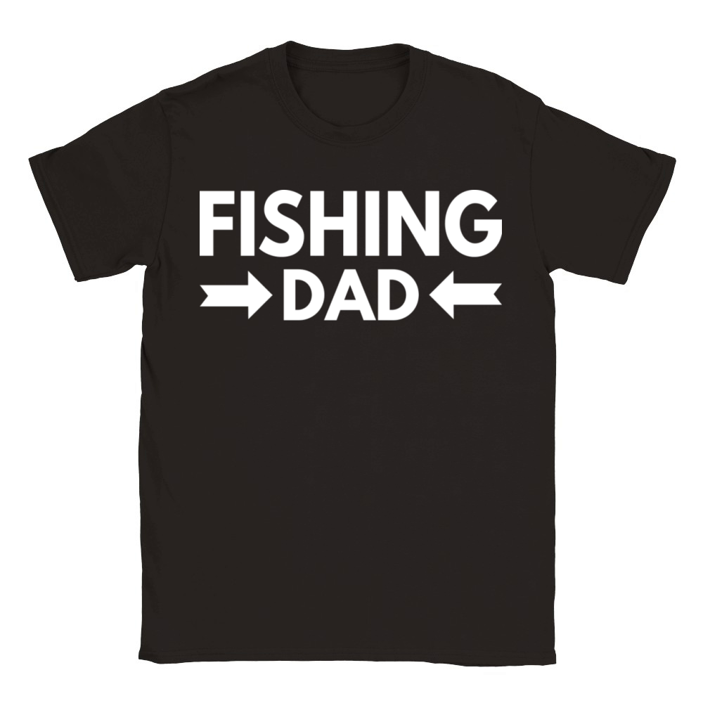 Fishing Dad Classic Kids Crewneck T-shirt