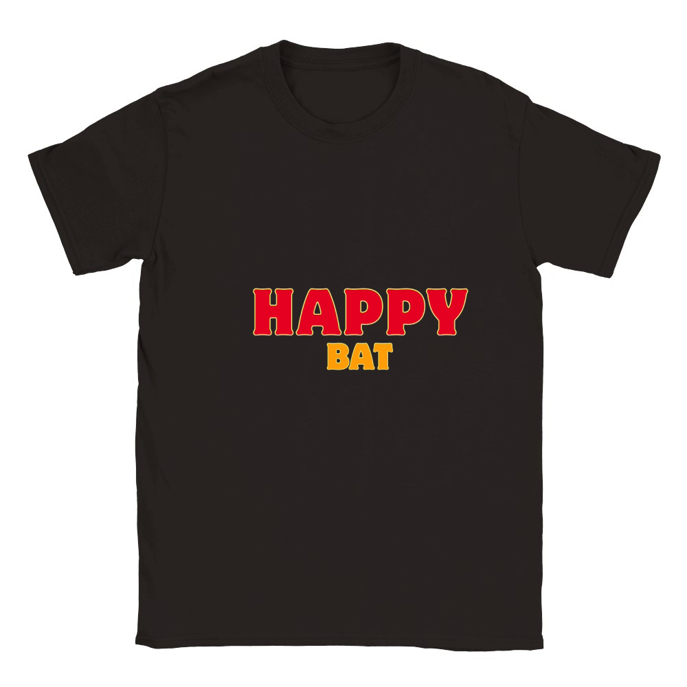 Happy bat Classic Kids Crewneck T-shirt