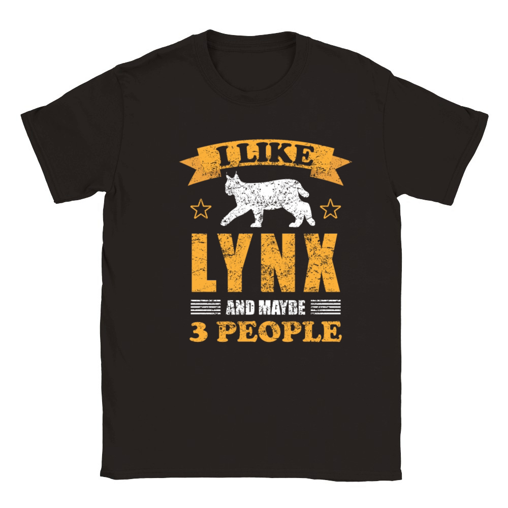 Lynx Forest Animal Lovers Quote Gift Classic Kids Crewneck T-shirt