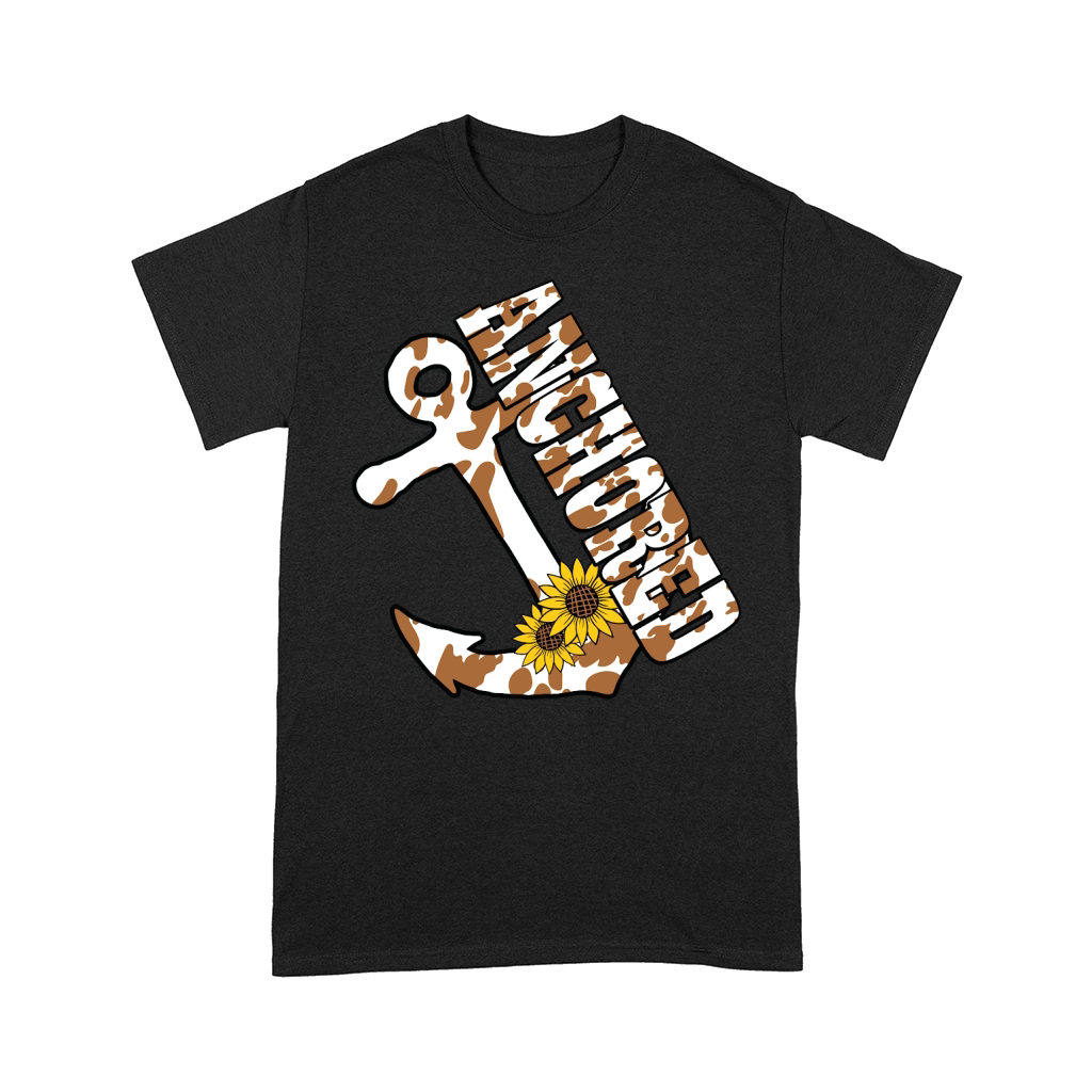Anchored Cowhide Flower Comfort T-shirt