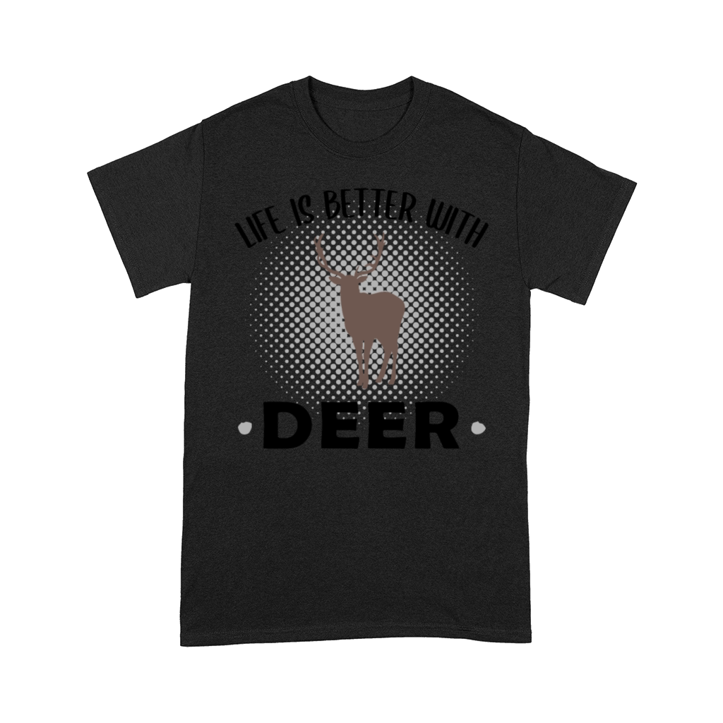 Deer Forest Animal Lovers Quote Gift Comfort T-shirt