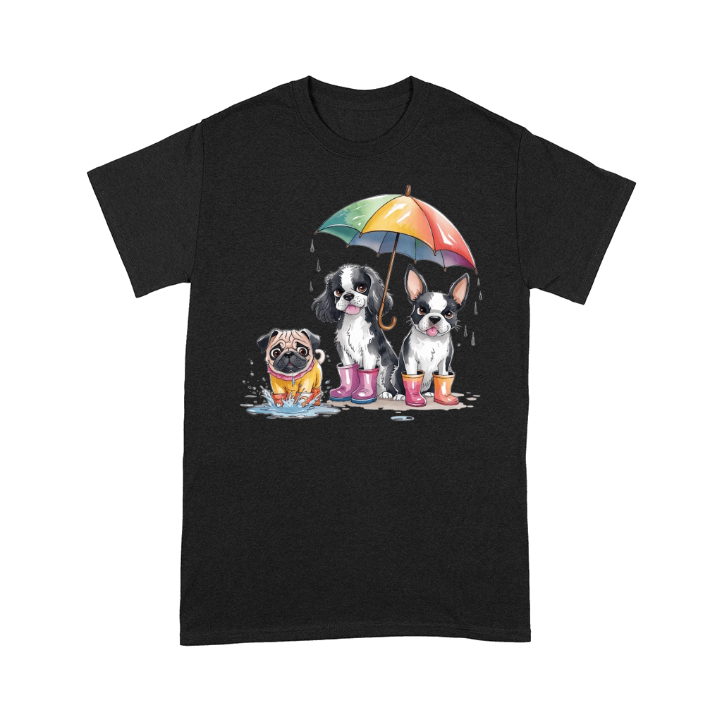 Dog Watercolor Bundle 09 Comfort T-shirt