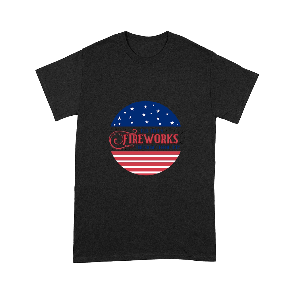 Flip Flops Fireworks Freedom 4th of july 02 Comfort T-shirt