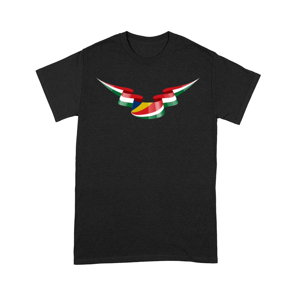 Seychelles Flag Banner Comfort T-shirt