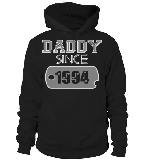Daddy Since Tag 1994 Happy Fathers Day Hoodie Unisex