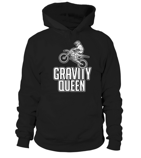 Gravity Queen Motobike Girl Woman T-Shirt Gift Hoodie Unisex
