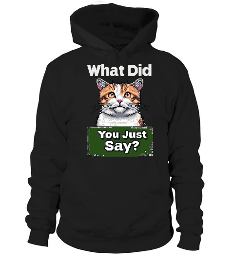 Retro Cat Sublimation Hoodie Unisex
