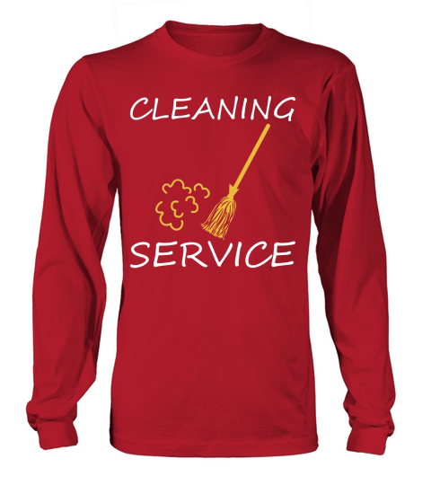 cleaning service 05 Long sleeved Unisex