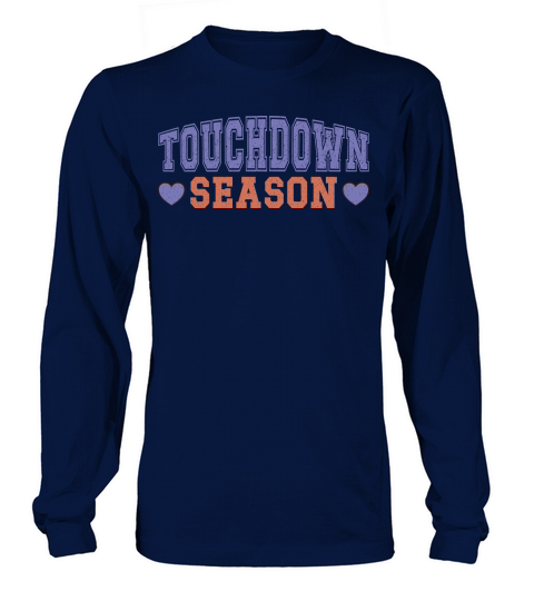 Touchdown Season color grunge Long sleeved Unisex