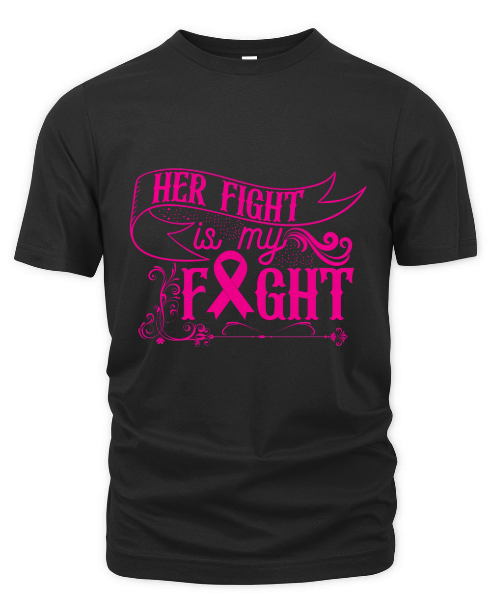 Her Fight Is My Fight Organic Unisex T-shirt