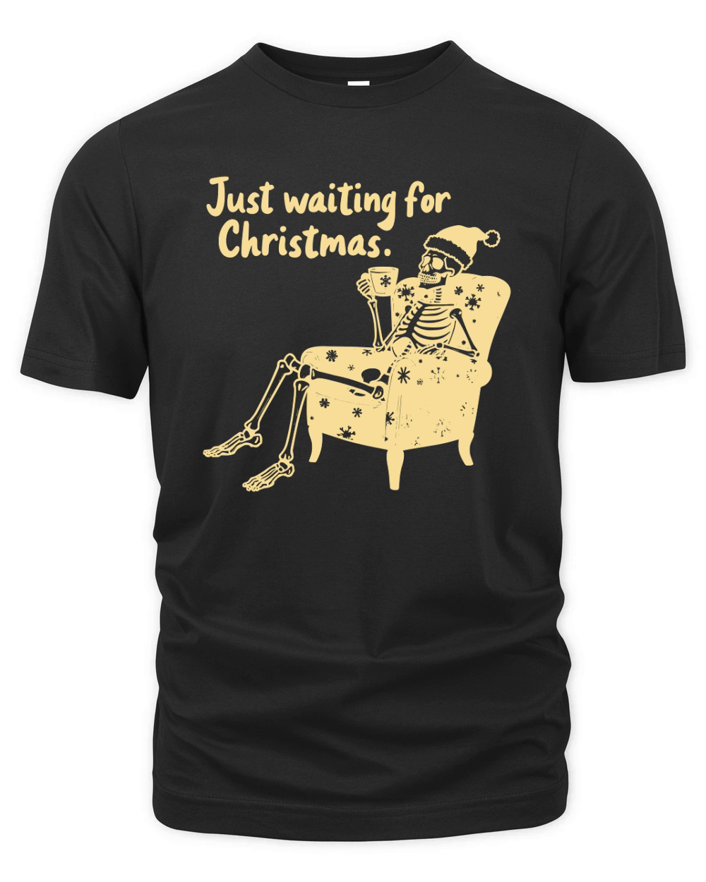 Just waiting for christmas 5 Organic Unisex T-shirt