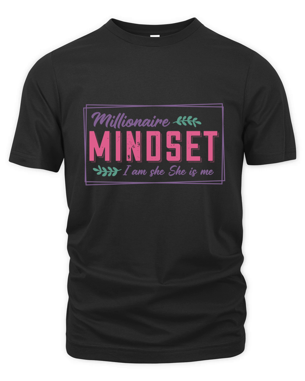 Millionaire Mindset Organic Unisex T-shirt