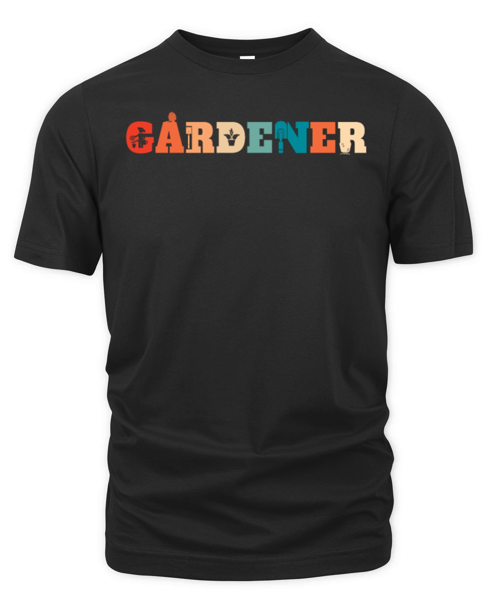 Retro Gardening Garden Vintage Gardener Organic Unisex T-shirt
