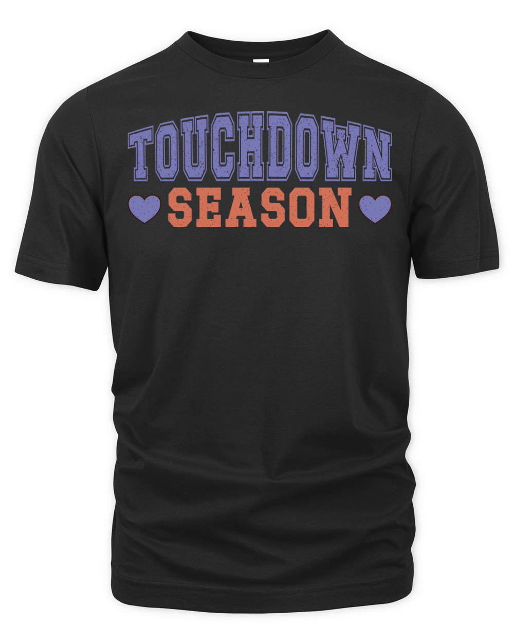 Touchdown Season color grunge Organic Unisex T-shirt