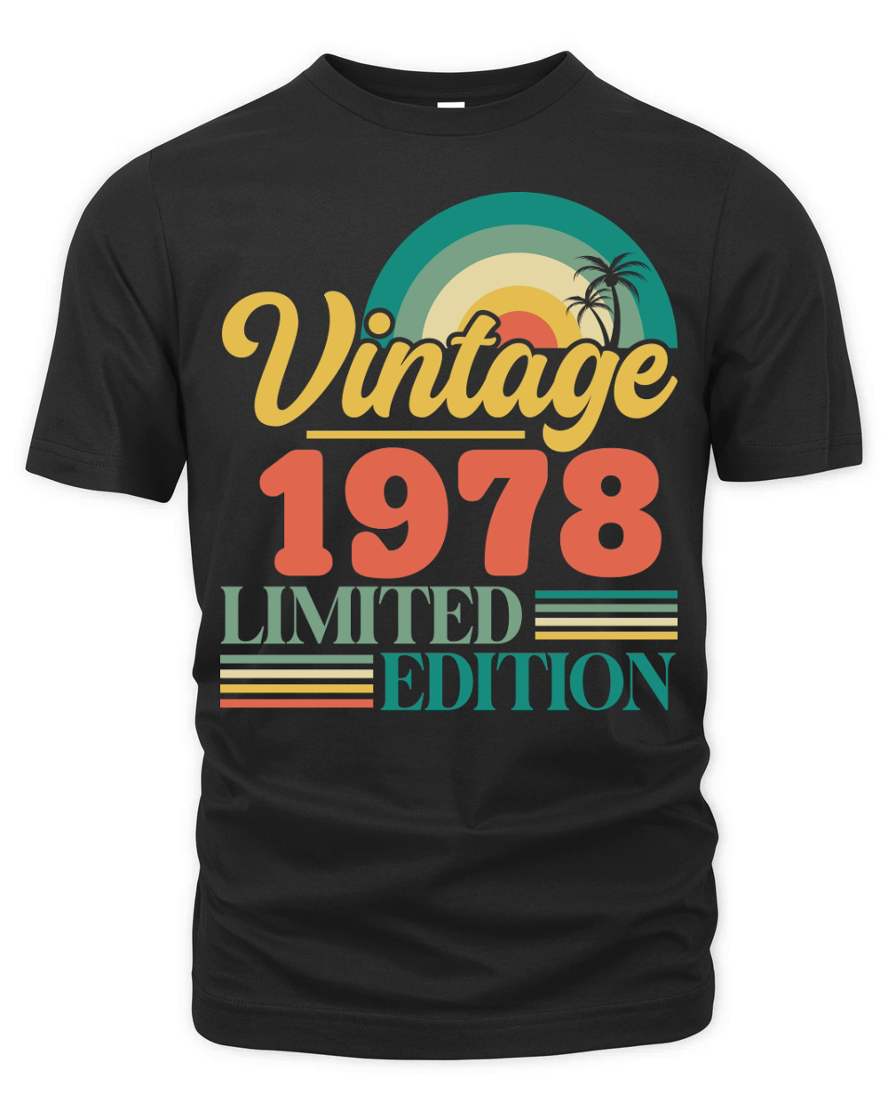 Vintage 1978 limited edition Organic Unisex T-shirt