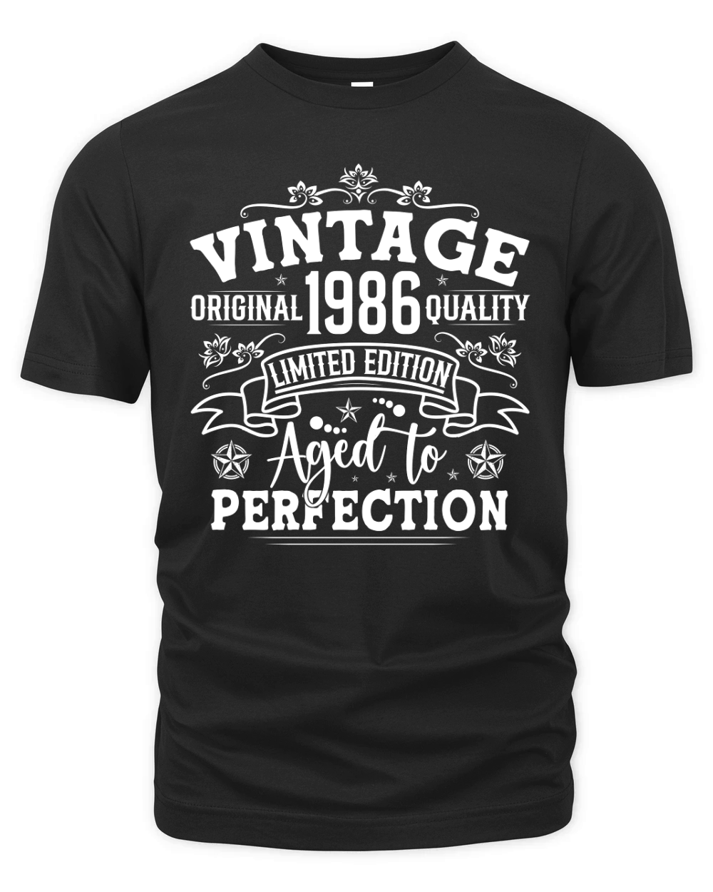 Vintage Birthday TShirt Design Bundle 1986 Organic Unisex T-shirt