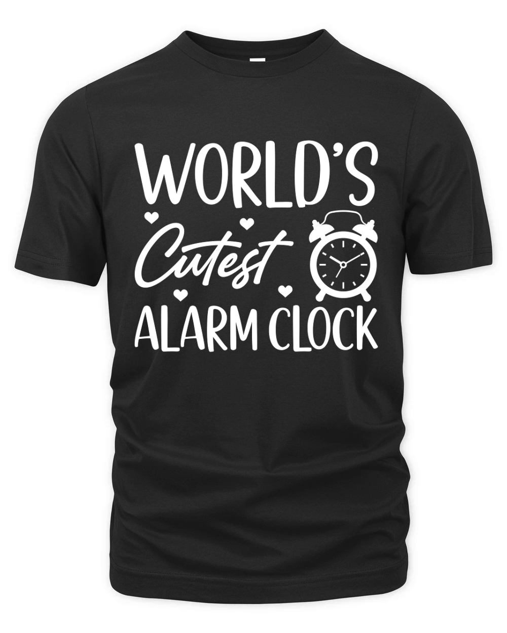 Worlds Cutest Alarm Clock Organic Unisex T-shirt