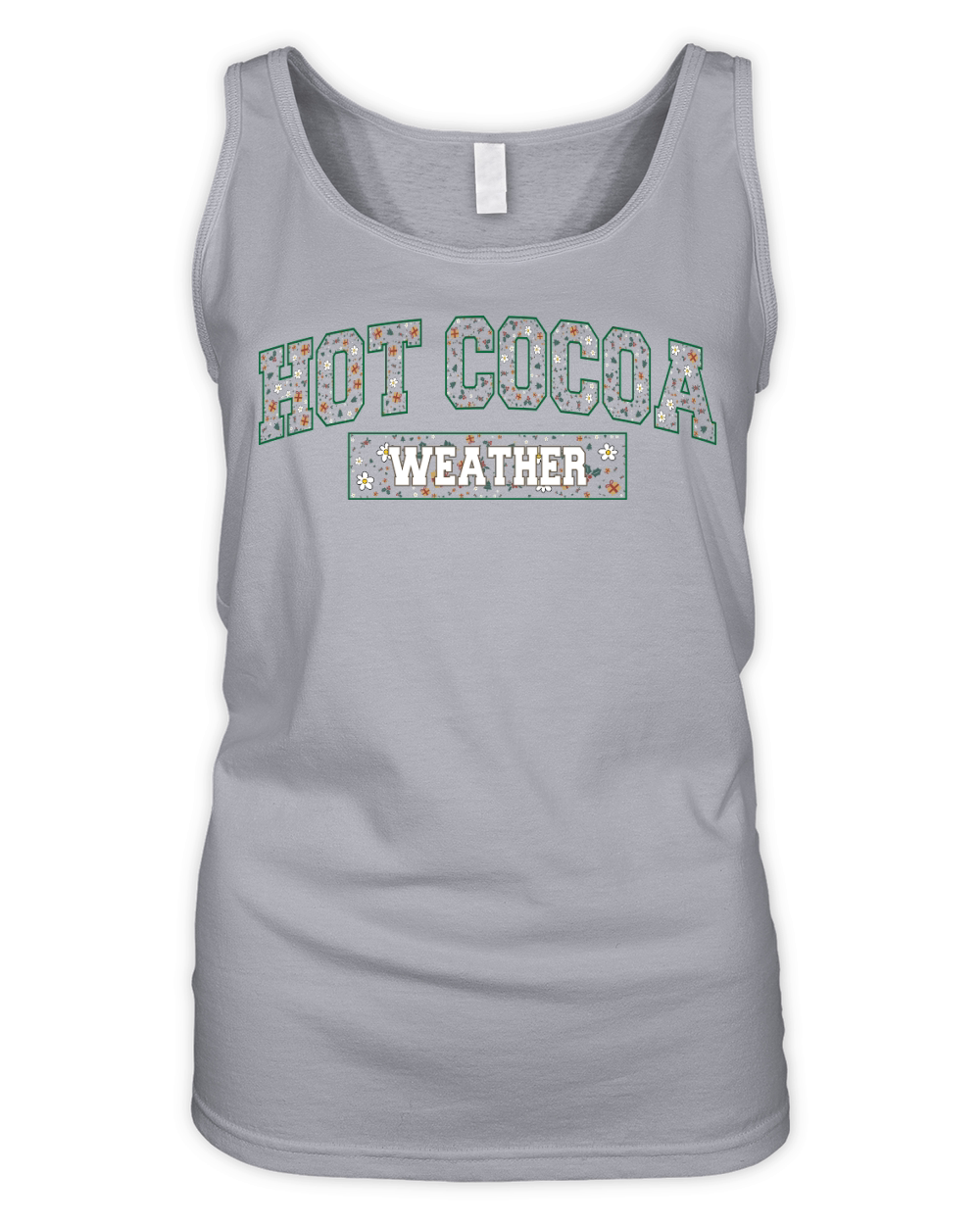 Hot Cocoa weather Organic Women's Tank Top