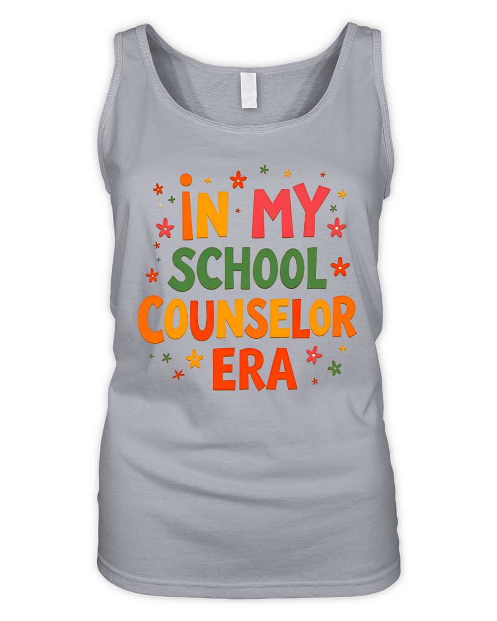 In My School Counselor ERA 4 Organic Women's Tank Top