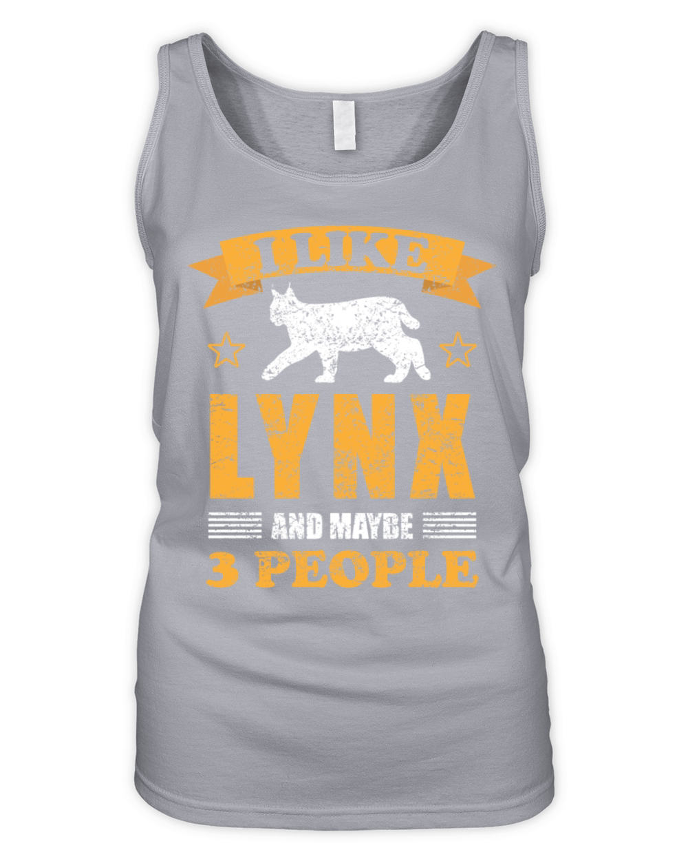 Lynx Forest Animal Lovers Quote Gift Organic Women's Tank Top