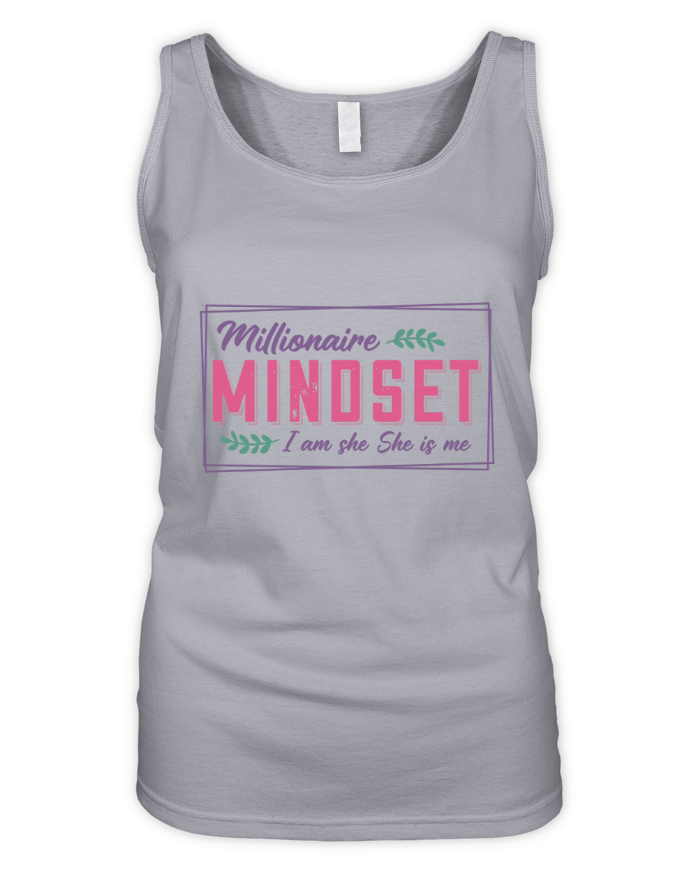 Millionaire Mindset Organic Women's Tank Top