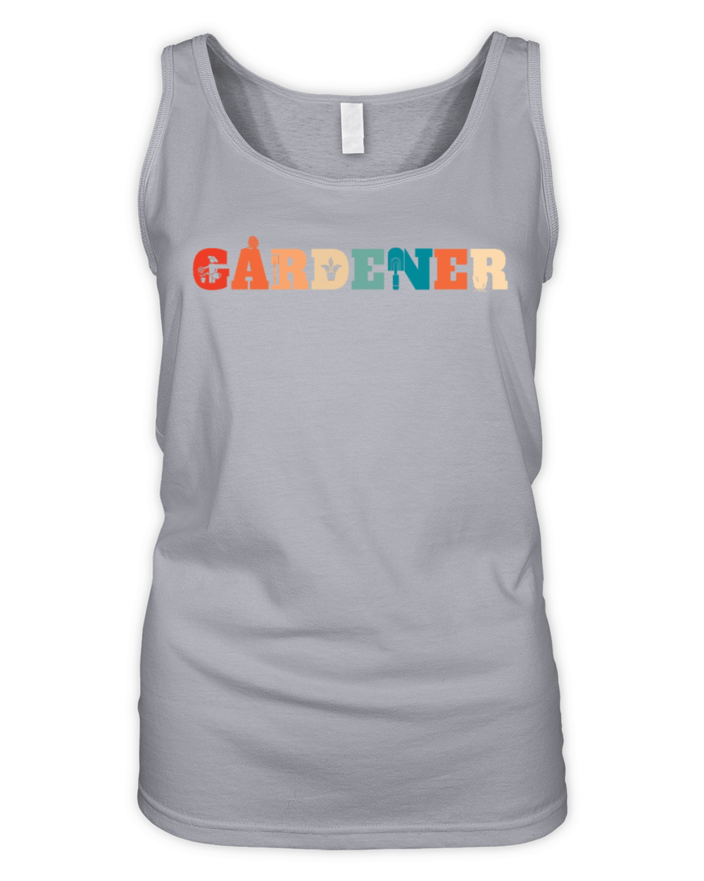 Retro Gardening Garden Vintage Gardener Organic Women's Tank Top
