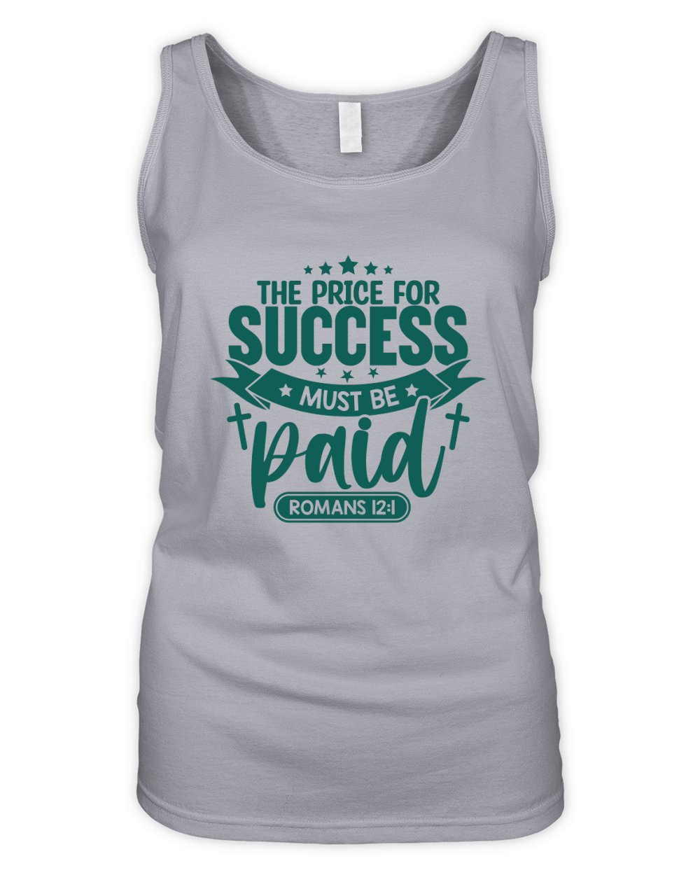 The price for success must be paid Organic Women's Tank Top
