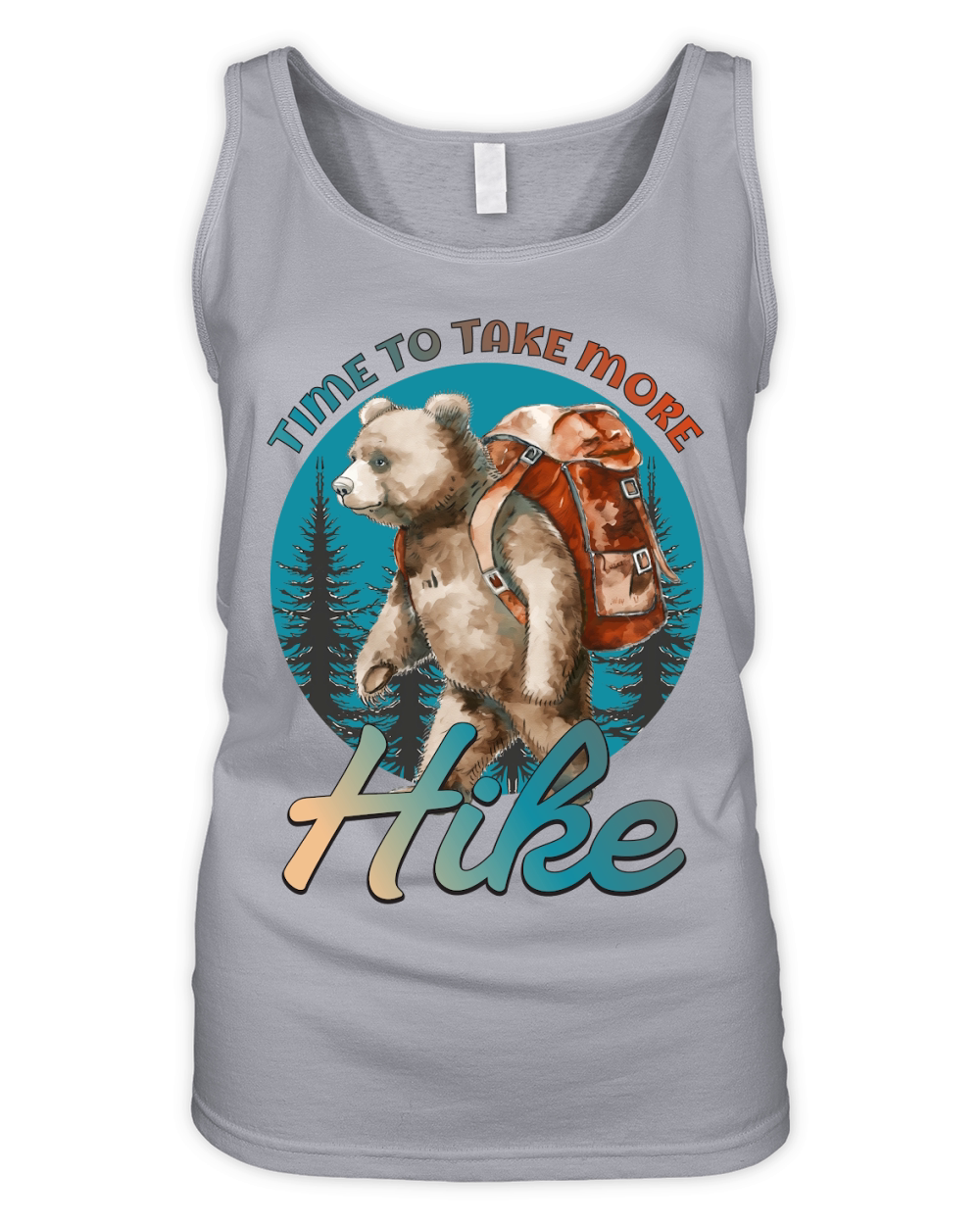 Time To Take More Hike Organic Women's Tank Top
