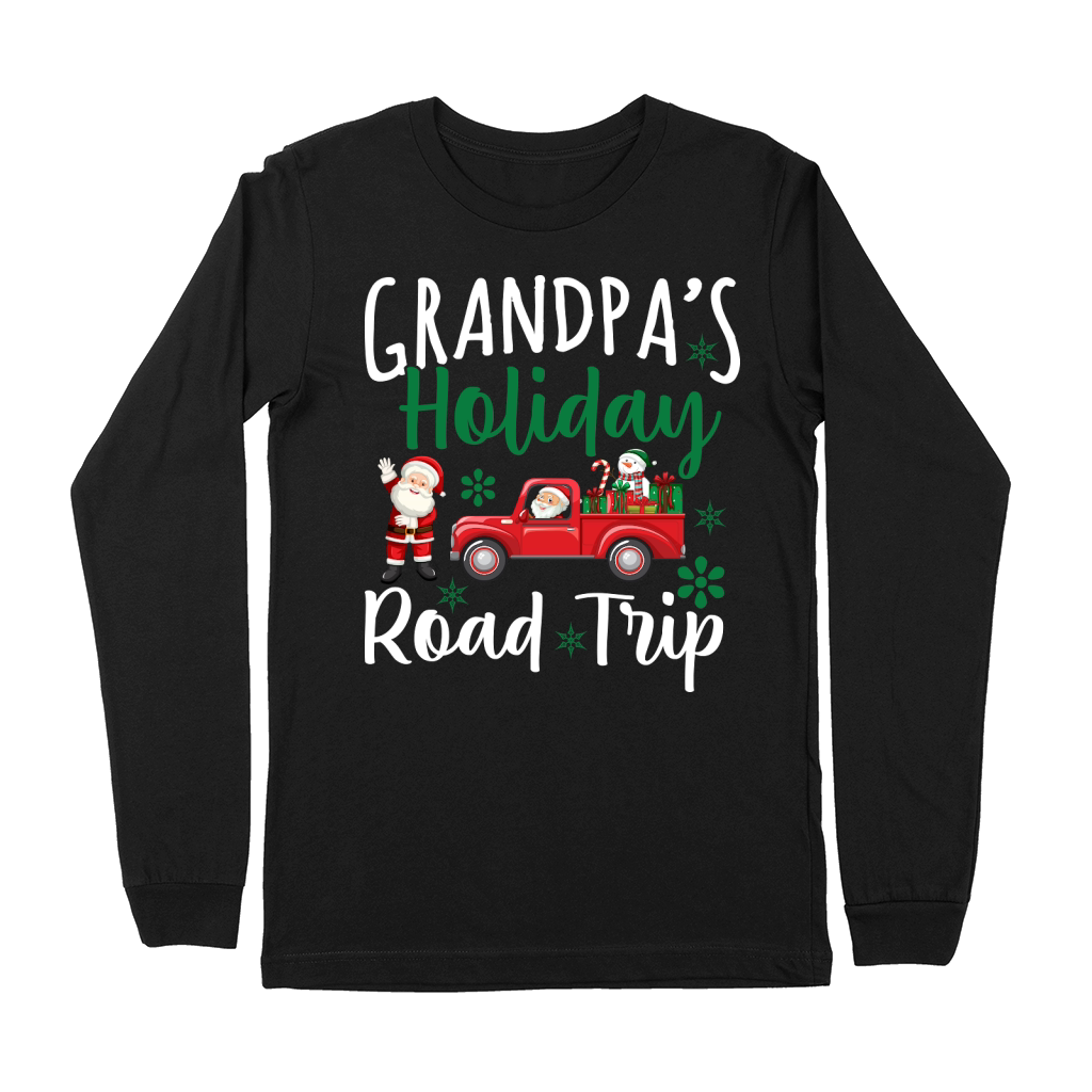 Grandpas holiday road trip Premium Long Sleeve