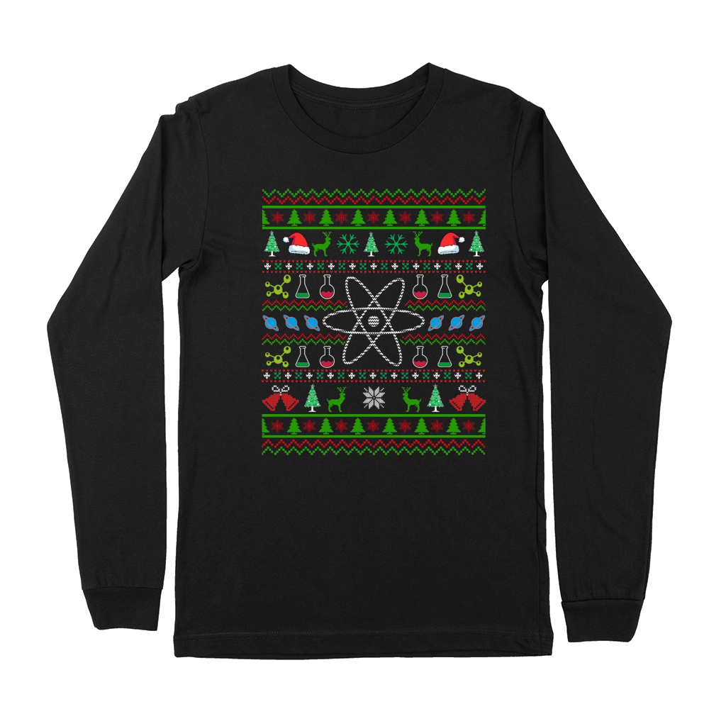 Science Ugly Christmas Premium Long Sleeve
