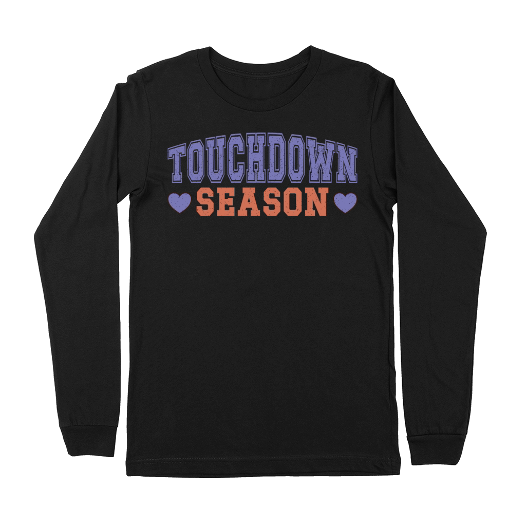 Touchdown Season color grunge Premium Long Sleeve