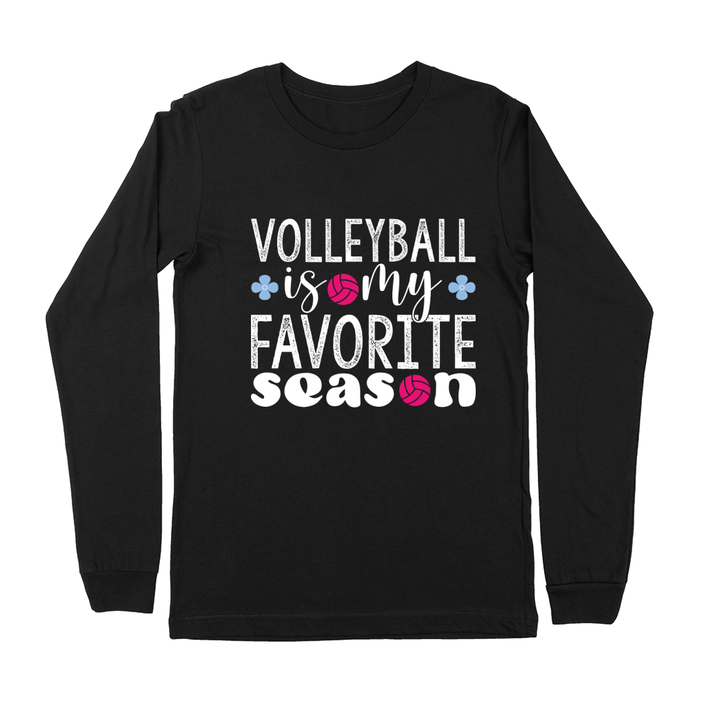 Volleyball is my favorite season Premium Long Sleeve