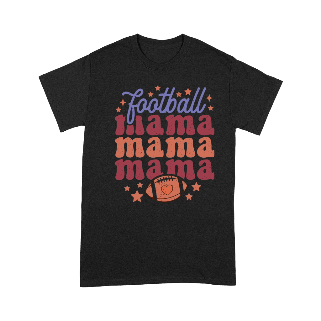 Football mama color grunge Premium T-shirt