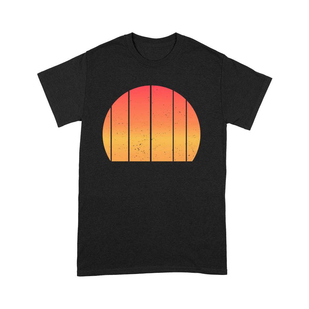 Vintage Retro Sunset (12) Premium T-shirt