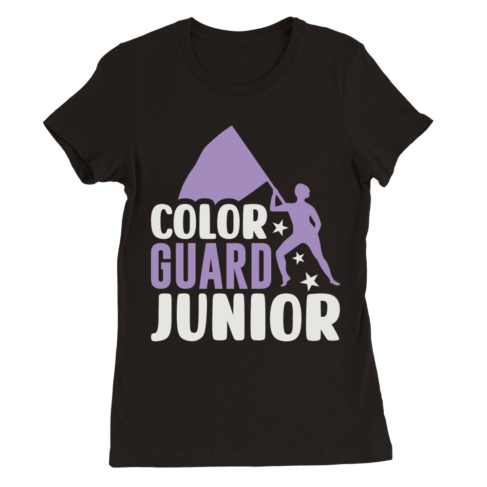 Color Guard Junior 02 Premium Womens Crewneck T-shirt