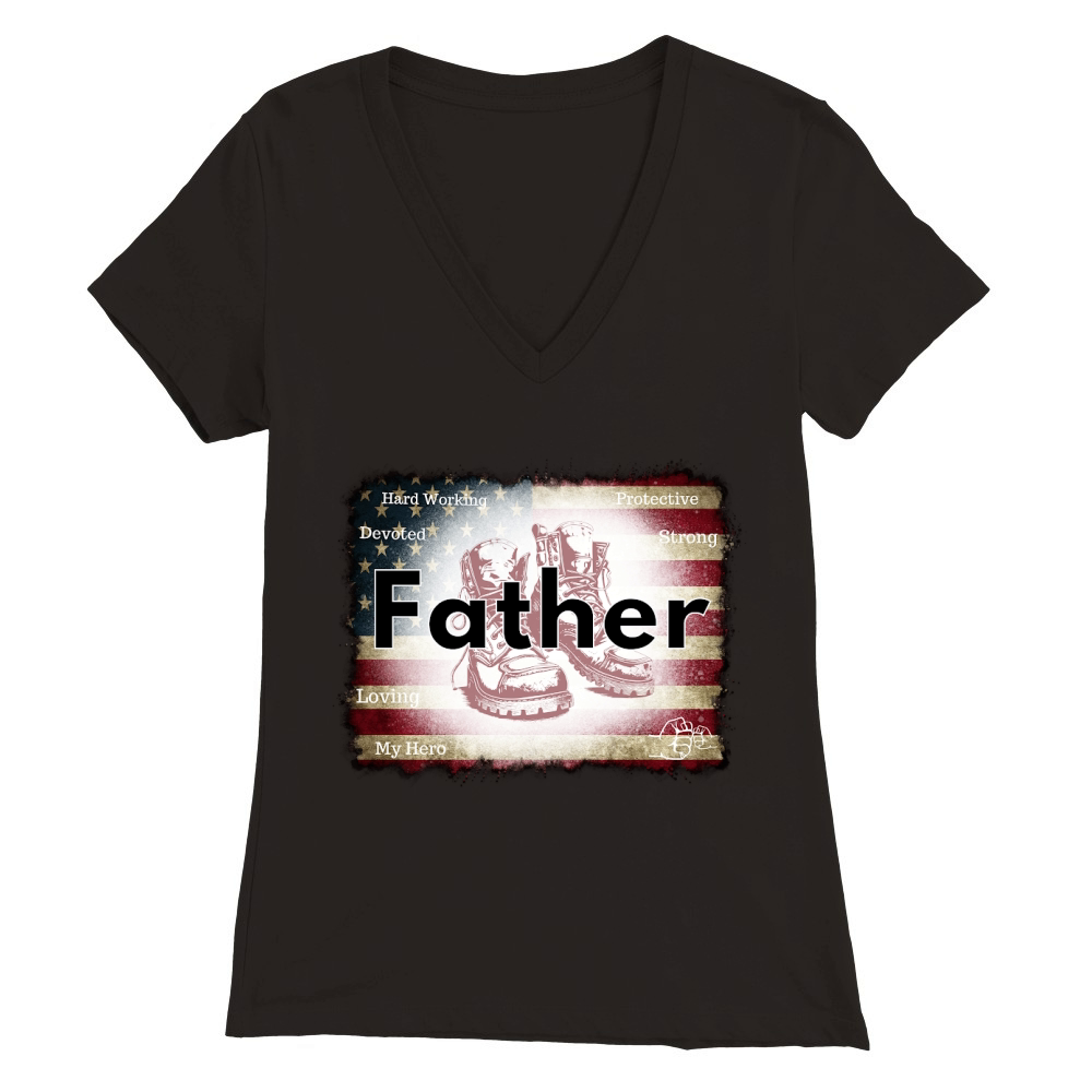 Father 3 Premium Womens V-Neck T-shirt