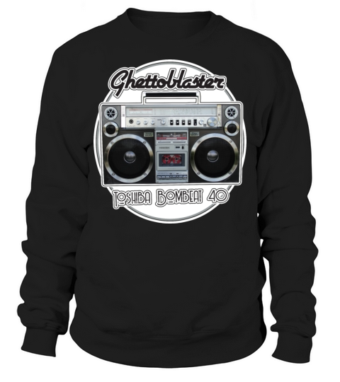Boombox Toshiba RT-S913 BomBeat 40 Ghettoblaster Sweatshirt Unisex