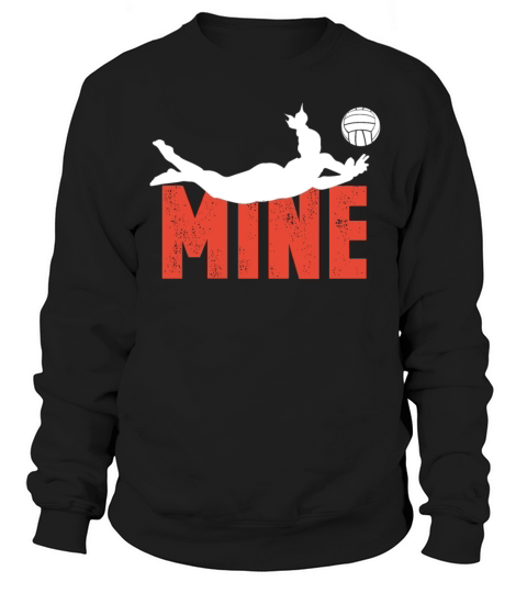 Funny volleyball print - perfect gift Sweatshirt Unisex