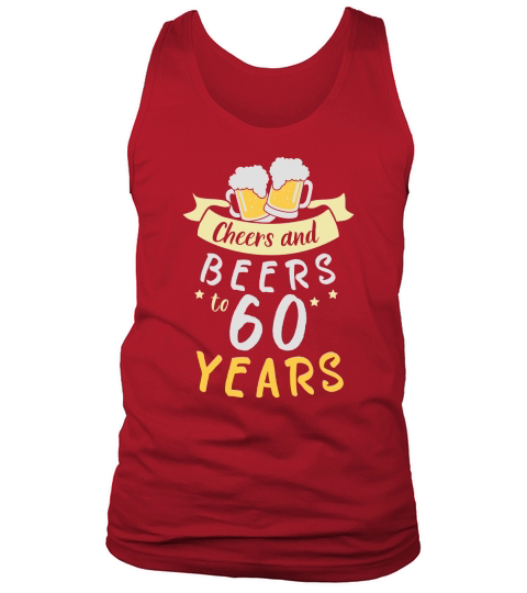 60 and Fabulous 60th Birthday Tank Top Unisex