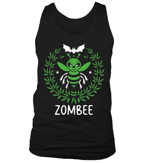 Halloween Zombie Bee Tank Top Unisex