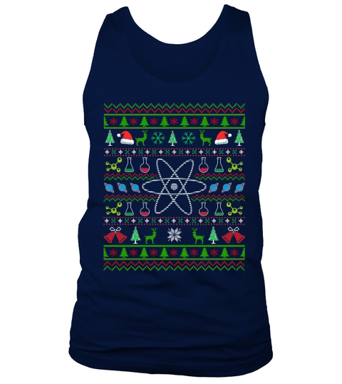 Science Ugly Christmas Tank Top Unisex