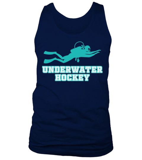 Underwater Hockey Athlete Funny Vintage Workout Sp Tank Top Unisex