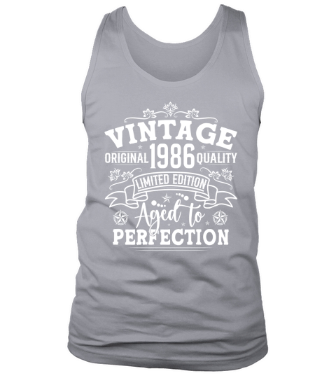 Vintage Birthday TShirt Design Bundle 1986 Tank Top Unisex