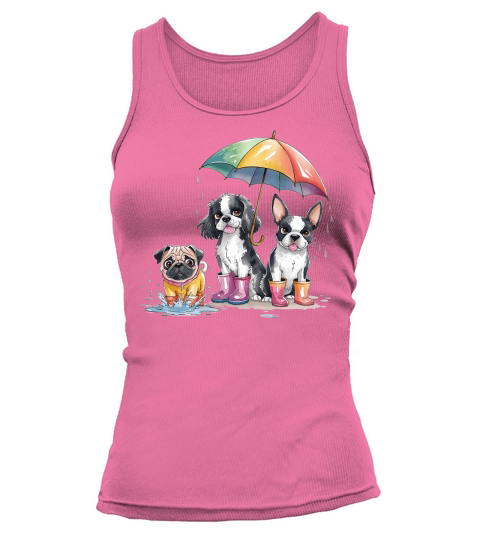 Dog Watercolor Bundle 09 Tank top Woman