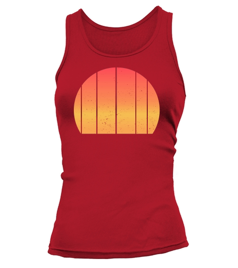 Vintage Retro Sunset (12) Tank top Woman