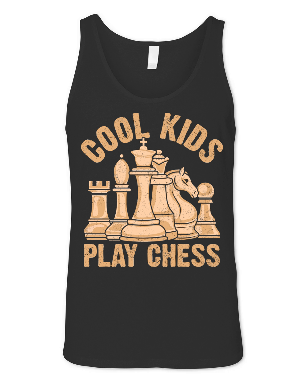 Cool Kids Play Chess Unisex Jersey Tank