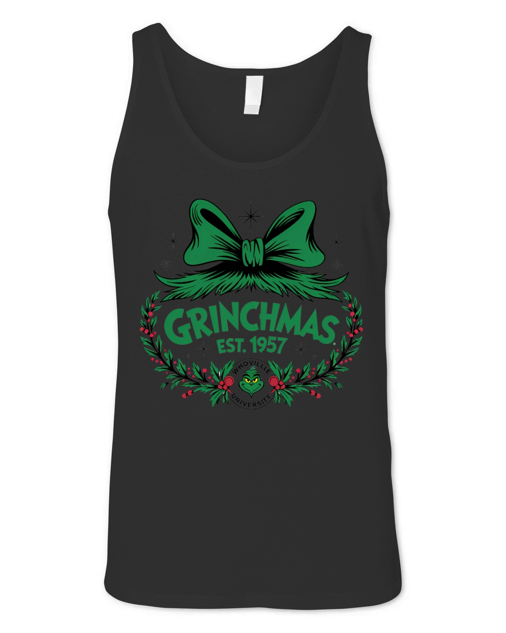 grinchmas Unisex Jersey Tank